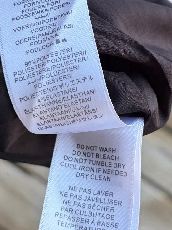 🆕✨ Aidan Mattox Adrianna Papell Black Satin Sheath Dress Midi Size 16 Classic - Picture 17 of 17